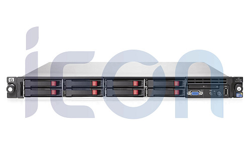 Сервер 1U HP DL360 G6 / 8-Bay SFF Cage / 2 x 6C X5650 / 144Gb / 1Gb FBWC / 4 x 300Gb 10K / 2 x 460W / No Rails (кл.C)