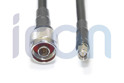 Кабельная сборка на основе ВЧ кабеля 5D-FB PVC Scalar, 7 метров, N-Male, SMA-Male