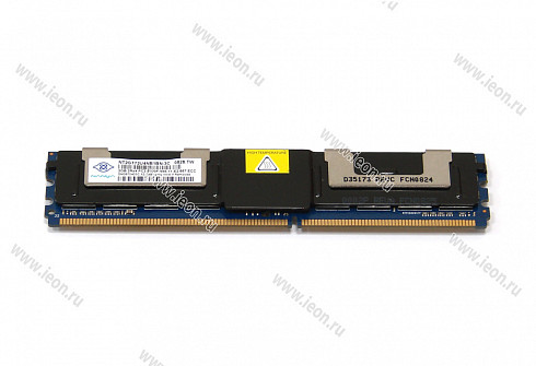 Оперативная память DDR2 Nanya 2Rx4 PC2-5300F-555-11-E2 667Mhz 2Gb (с радиатором) (кл.C)