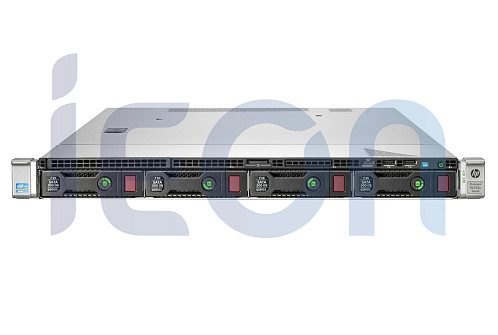 Сервер 1U HP DL360p Gen8 / 4-Bay LFF Cage / 1 x 6C E5-2667 / No Memory / P420i 0Mb / No HDD / No PSU / No Rails (кл.C)