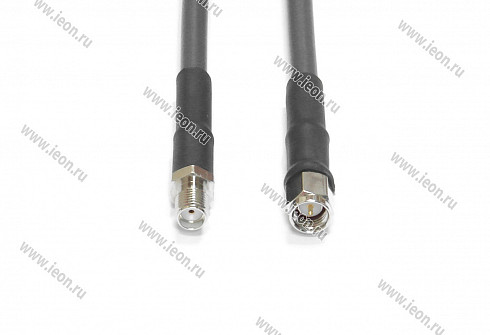 Кабельная сборка на основе ВЧ кабеля RG-58 C/U Noname, 0.5 метра, SMA-Female, SMA-Male