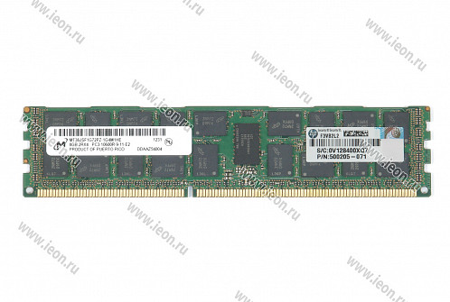 Оперативная память DDR3 Micron 2Rx4 PC3-10600R-9-11-E2 1333Mhz 8Gb (кл.C)