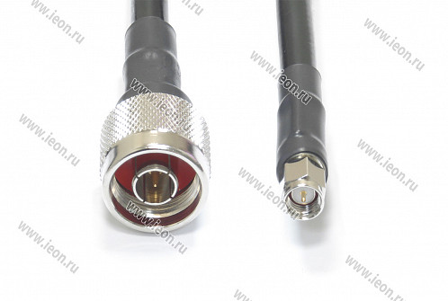 Кабельная сборка на основе ВЧ кабеля 5D-FB PVC Scalar, 1 метр, N-Male, SMA-Male
