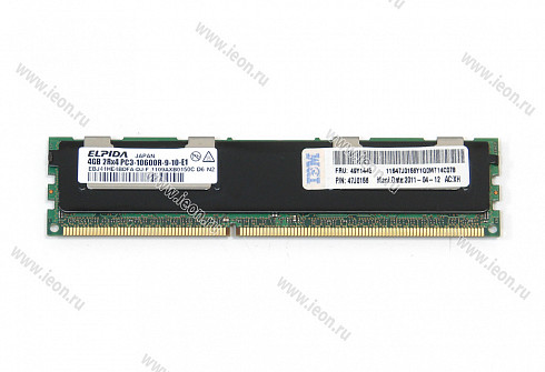 Оперативная память DDR3 Elpida 2Rx4 PC3-10600R-9-10-E1 1333Mhz 4Gb (с радиатором) (кл.C)