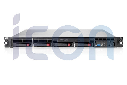 Сервер 1U HP DL360 G7 / 4-Bay SFF Cage / 2 x 4C E5520 / 24Gb / P410i 512Mb / No HDD / 2 x 460W / No Rails (кл.C)